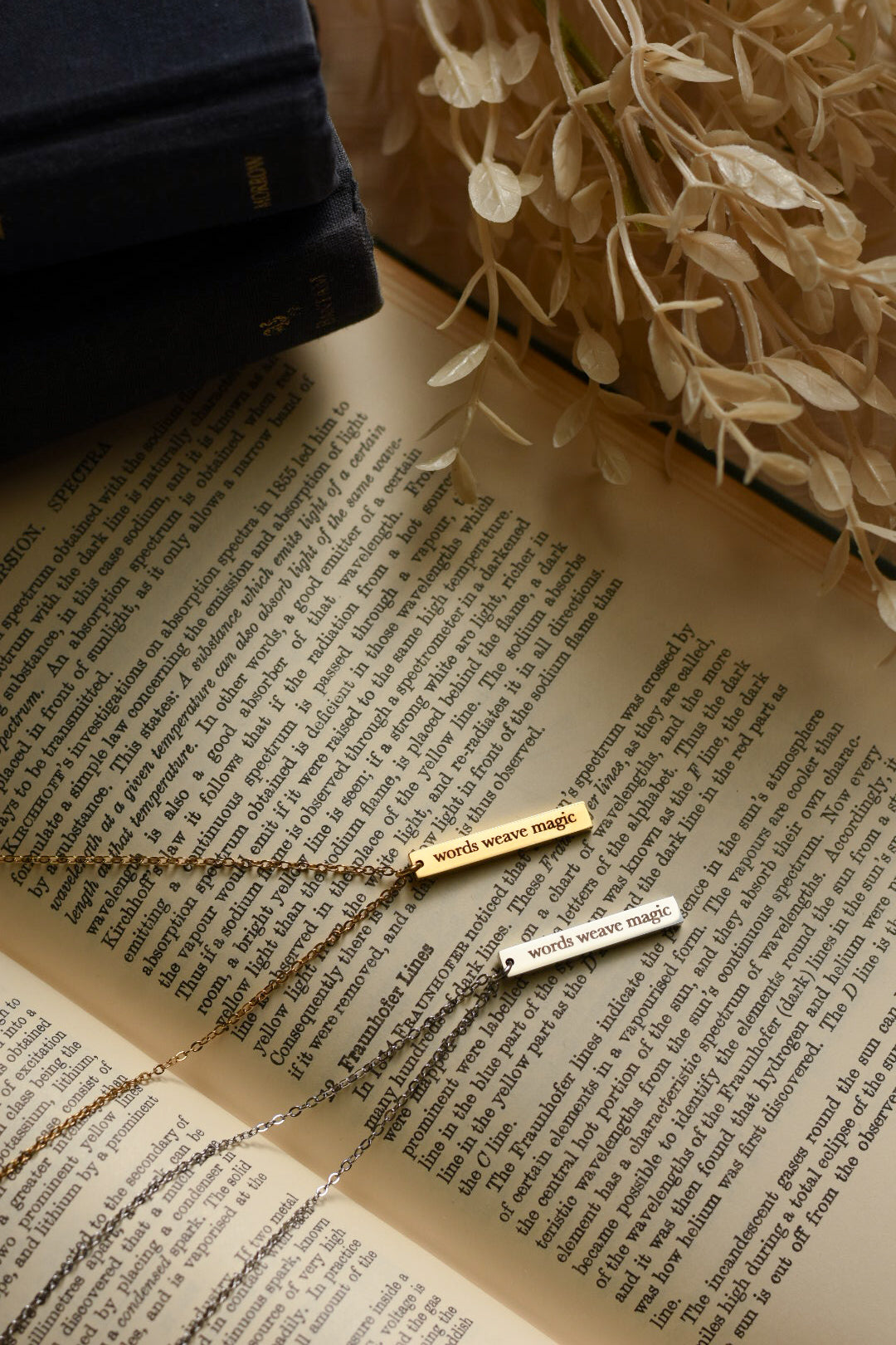 Words Weave Magic Necklace