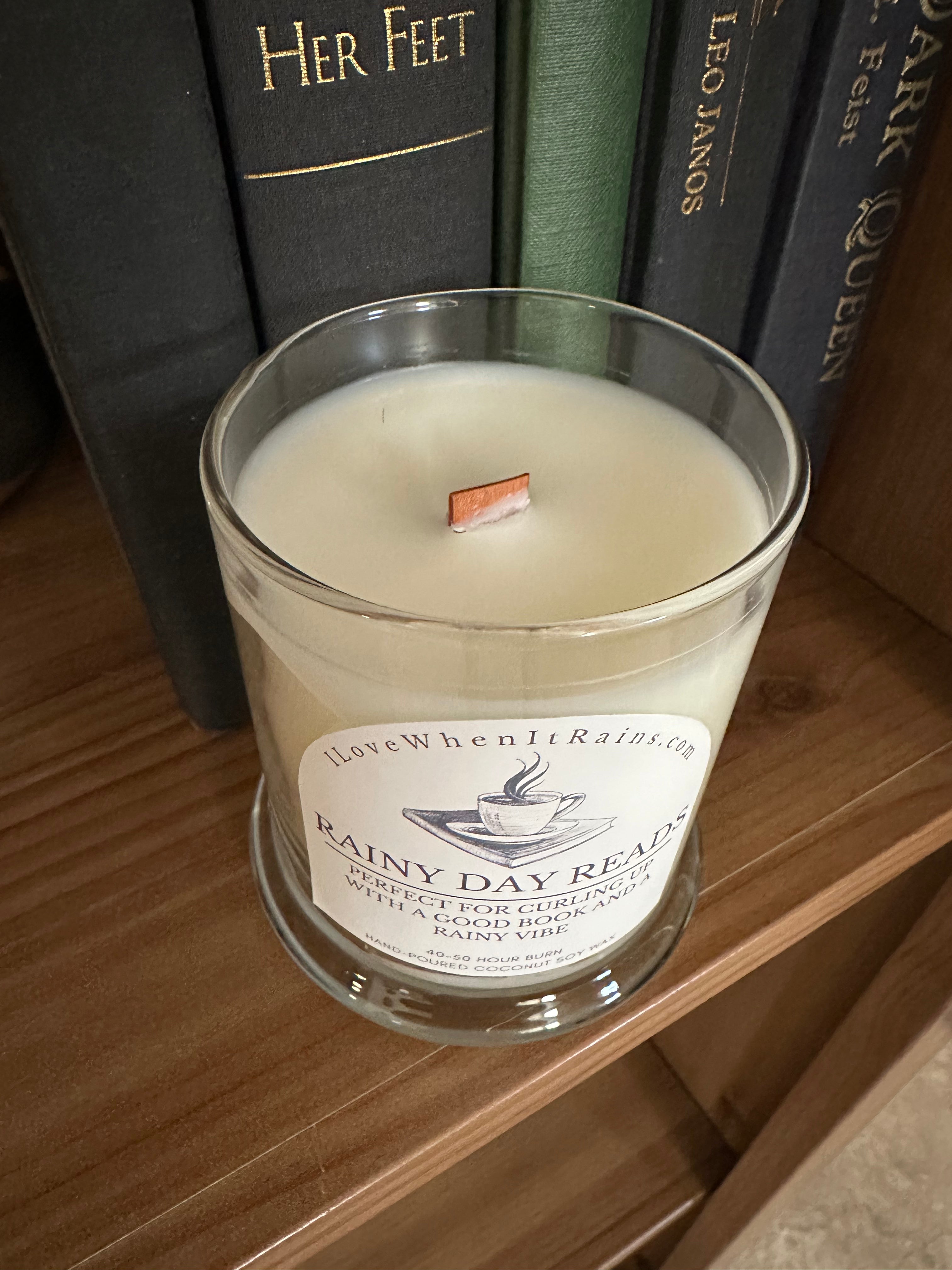 Rainy Day Reads Candle
