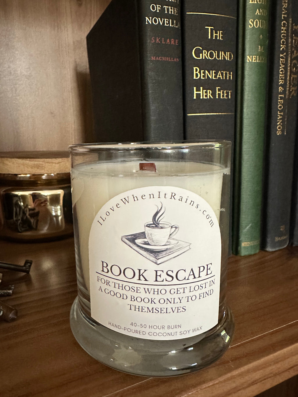 Book Escape Candle